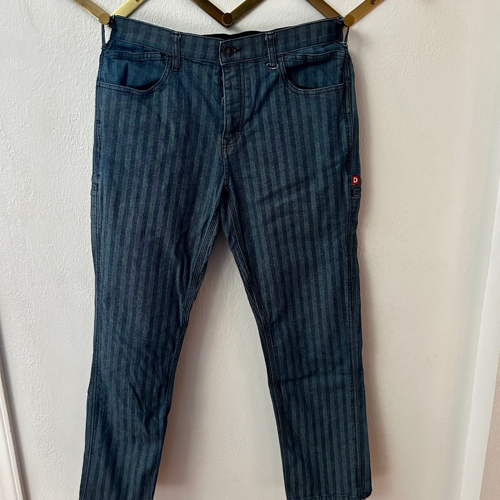Women's Blue Straight Leg Jeans